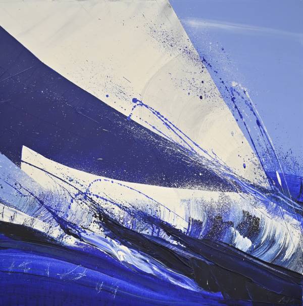 - Acrylic on Canvas, Painting by Annabel Menheneott, measuring 60 x 60 cm (H x W) framed at 65 x 65 cm £995